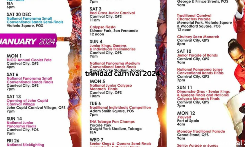 trinidad carnival 2024